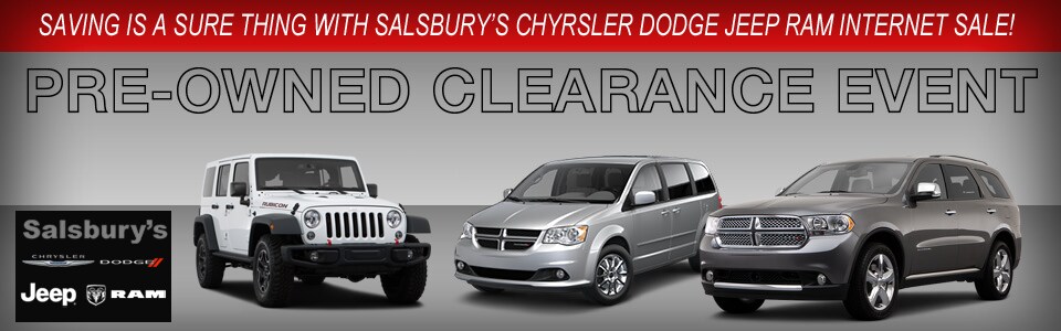 Pre-Owned Clearance Event