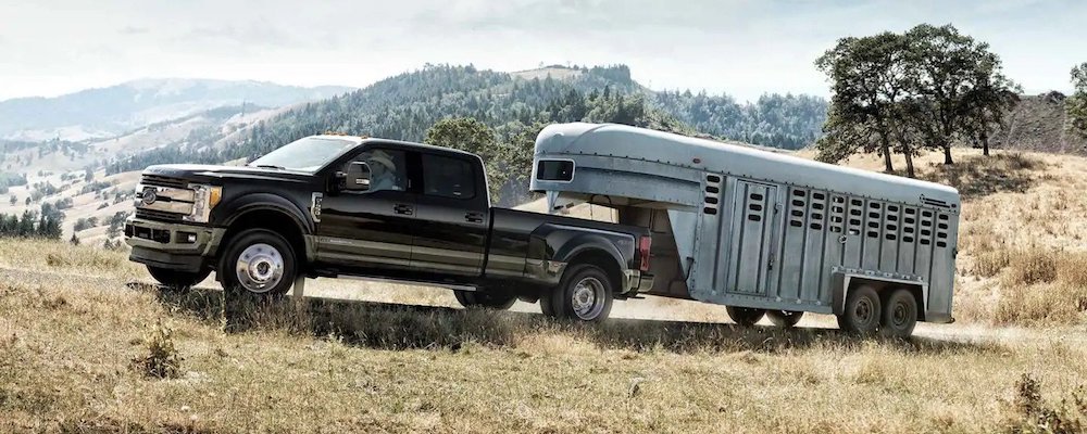 2019 f-250 towing trailer