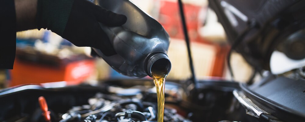 changing oil