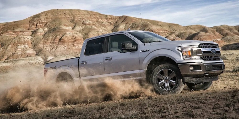 Ford F-150 Driving Off-Road