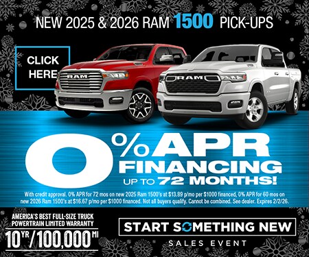 RAM Special Financing