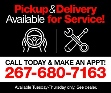 Sands Pickup and Delivery Service See dealer for details today