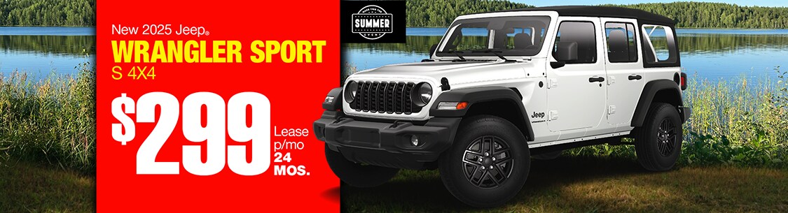 Jeep PA Dealer Wrangler Special Offer