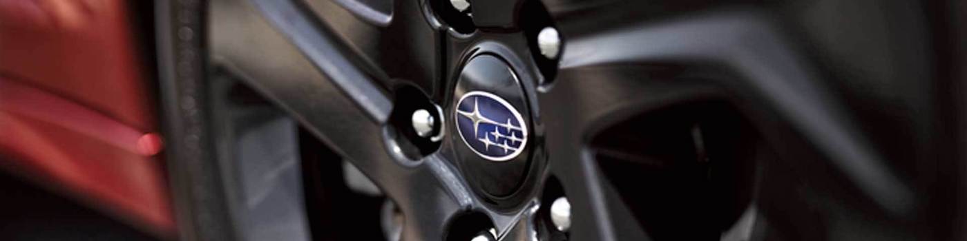2021 Subaru Impreza 18-inch black-finish alloy wheels