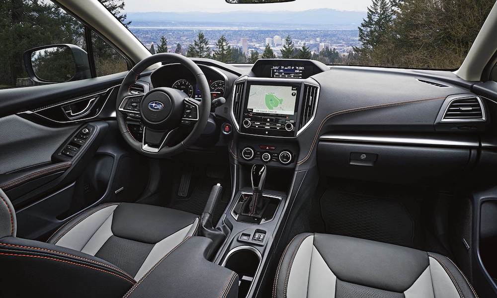 2020 Subaru Crosstrek dashboard