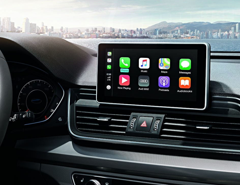2019 Audi Q5 technology pannel