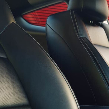 Well-Appointed Interior - The Mustang EcoBoost® Premium and GT Premium get it all right. From the leather-trimmed seats right down to the leather-wrapped shift knob. Santa Monica Ford Lincoln | New Ford dealership in Santa Monica, CA 90404 Upcoming 2018 Ford Mustang