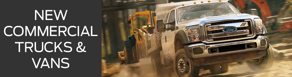 New Commercial Trucks and Vans at Sarchione Ford