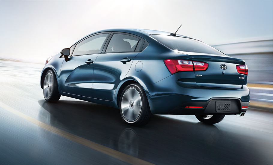 2013 Kia Rio Exterior Rear