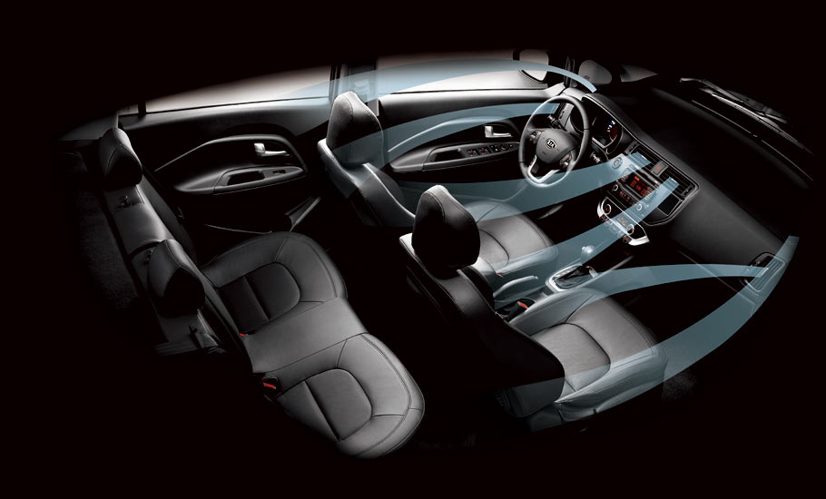 2013 Kia Rio Interior Seating