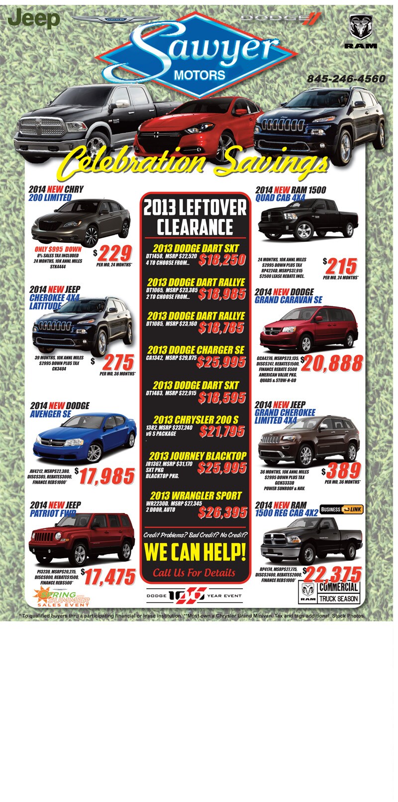 Sawyer Motors New Chrysler, Dodge, Jeep, Ram dealership in Saugerties