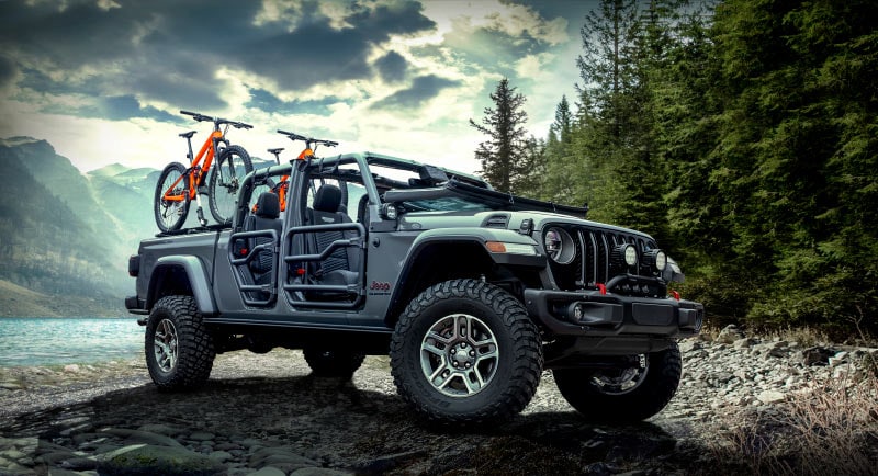 Jeep Gladiator Equipped With MOPAR Offroad Parts