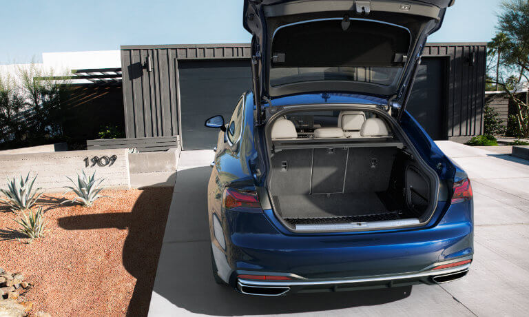 2023 Audi A5 Sportback exterior rear cargo space