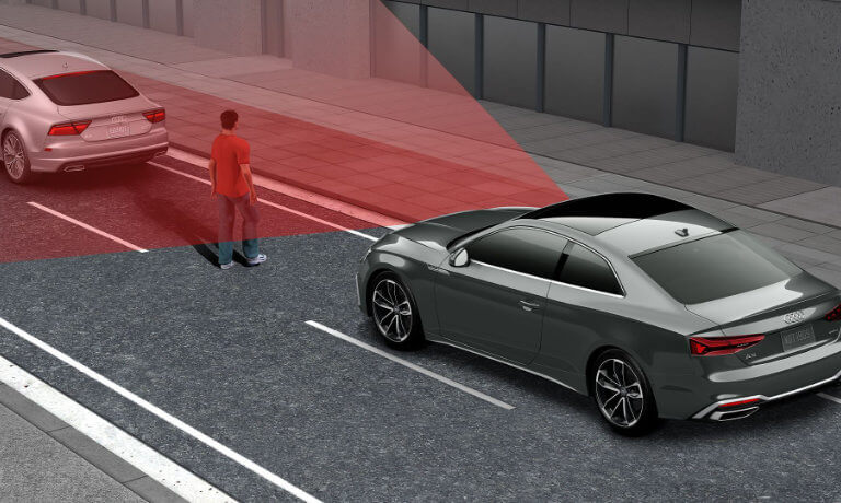 2023 Audi A5 Coupe exterior safety sensors