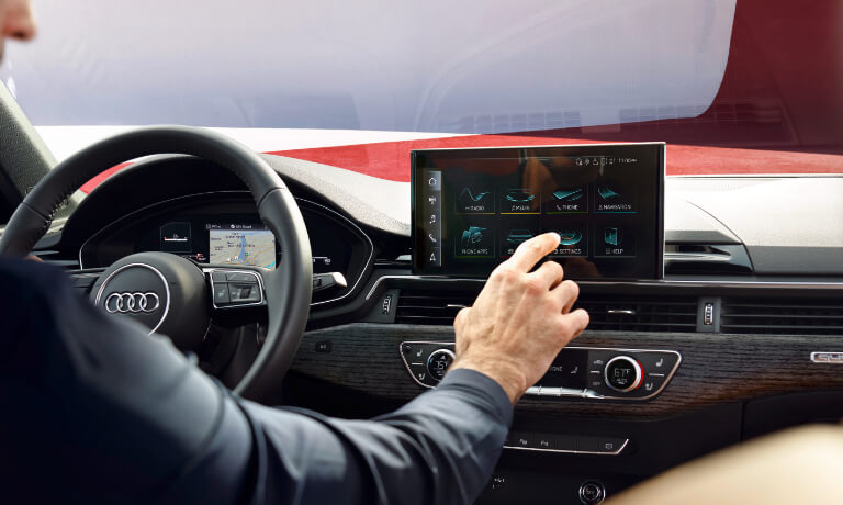 2020 Audi A4 infotainment system