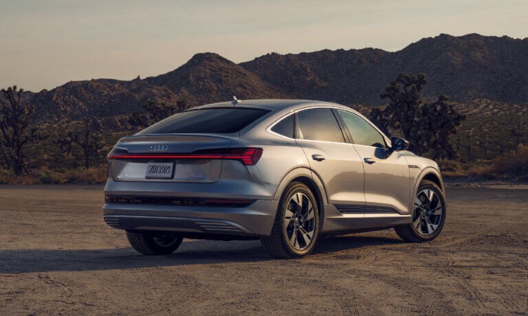 2022 Audi e-tron® Sportback exterior in desert
