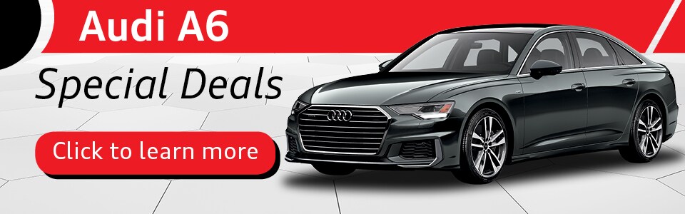2019 Audi A6 Deals banner