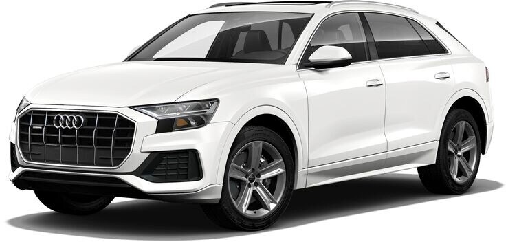 Samurai Gray 2020 Audi Q8 Premium