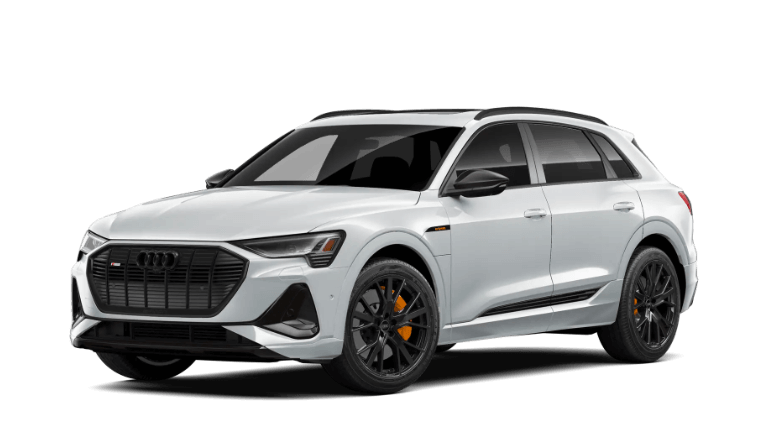 2023 Audi e-tron Chronos Edition exterior - Glacier White