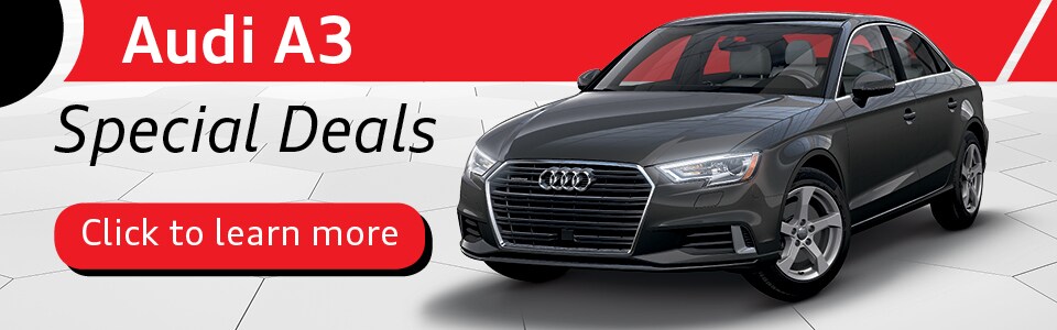 2019 Audi A3 Deals banner