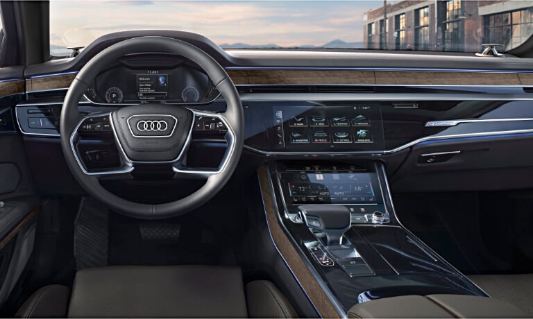 2021 Audi A8 interior front