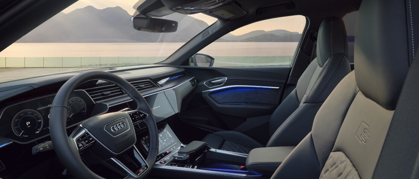 2025 Audi SQ8 Interior Front Seats Side View