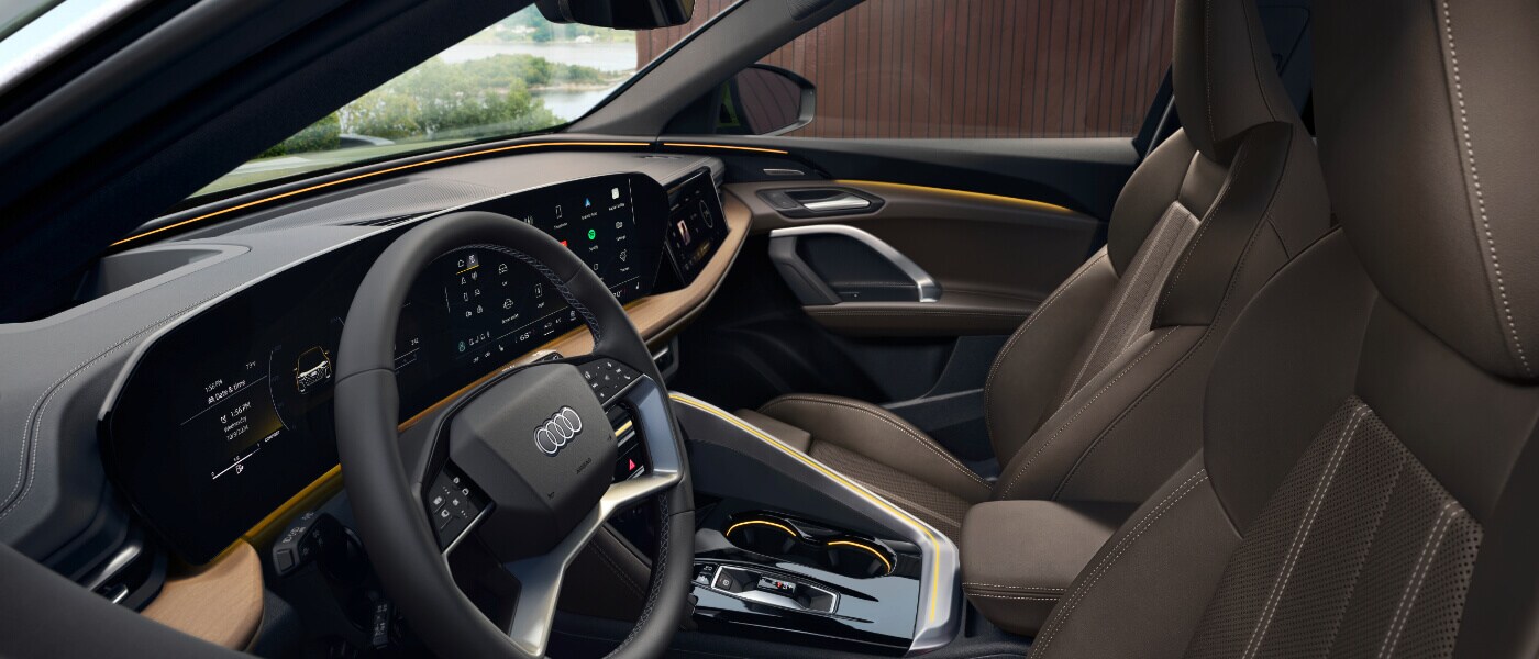 2025 Audi Q5 Sportback Interior Front Seats Side View
