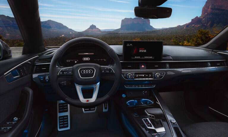 2025 Audi A5 Sportback Interior Driver Dashboard View