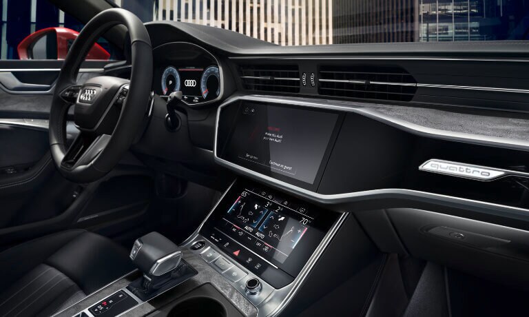 2024 Audi A7 interior front tech