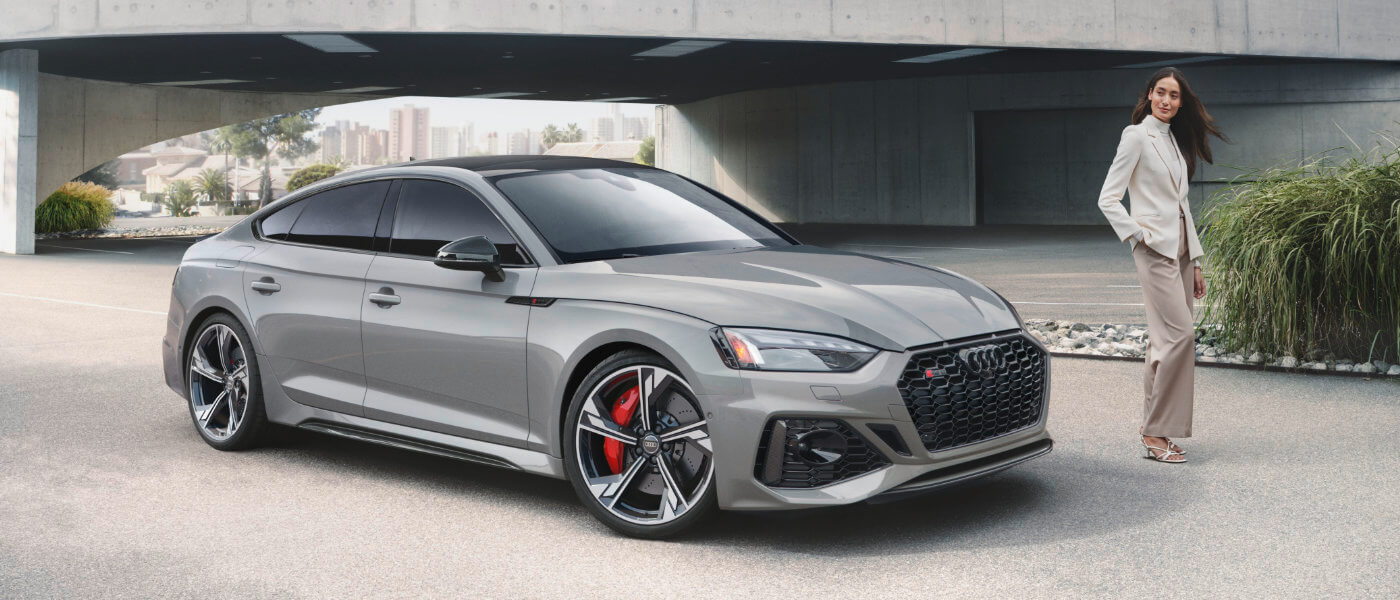 2024 Audi RS 5 exterior with talent