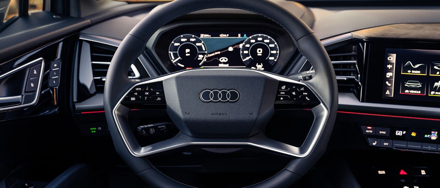 2025 Audi Q4 etron Interior Front Wheel