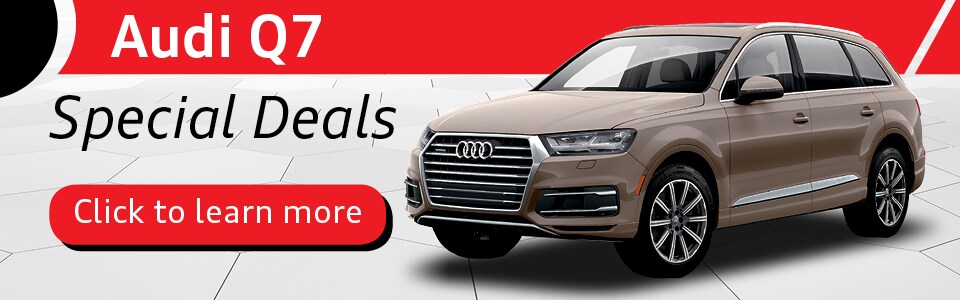 2019 Audi Q7 Deals banner
