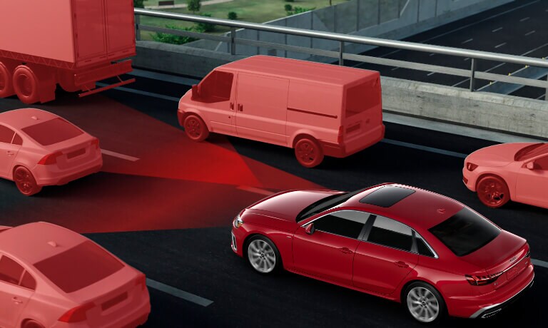 2023 Audi A4 Exterior Front Collision Sensors