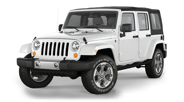 Jeep Rubicon White 2013