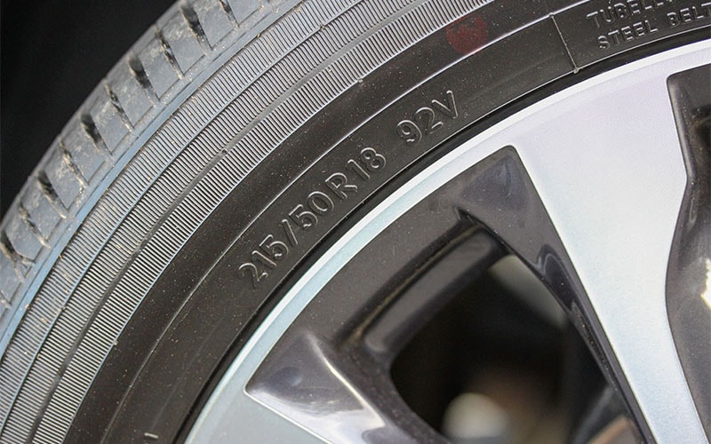 Car Tire Numbers