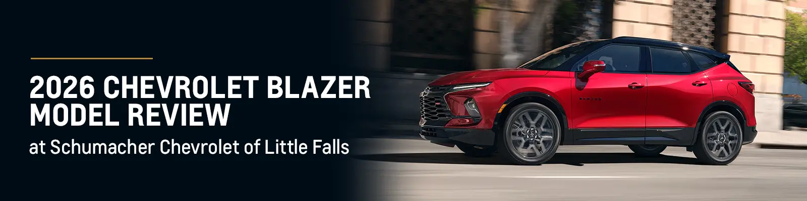 Chevrolet Blazer Model Overview - Schumacher Chevrolet of Little Falls