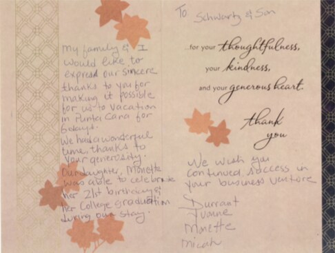 Appreciation Card