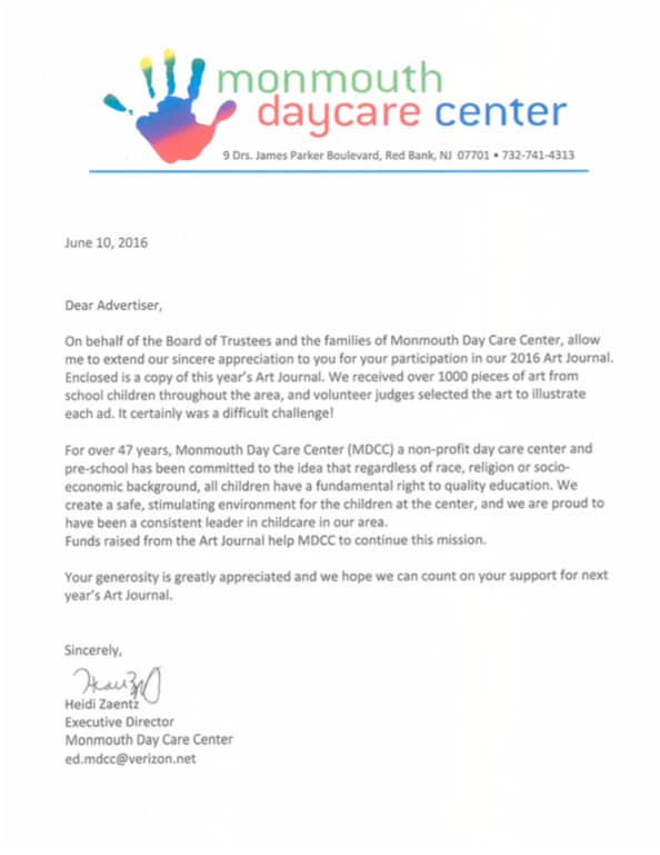 Appreciation Letter
