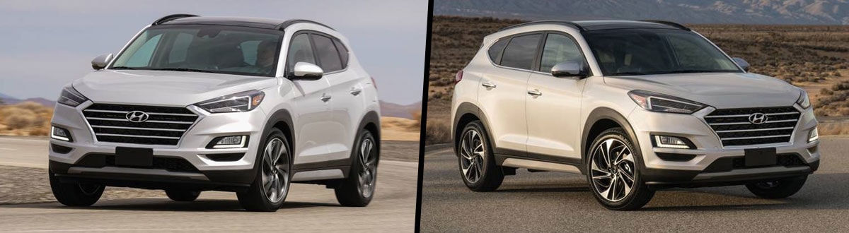 2020 Hyundai Tucson vs 2019 Hyundai Tucson