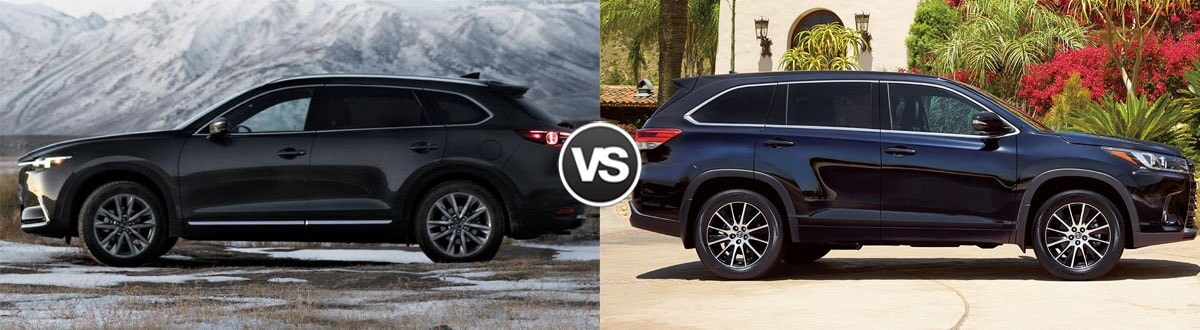 2019 Mazda CX-9 vs 2018 Toyota Highlander