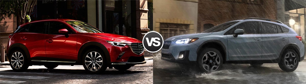 2019 Mazda CX-3 vs 2018 Subaru Crosstrek