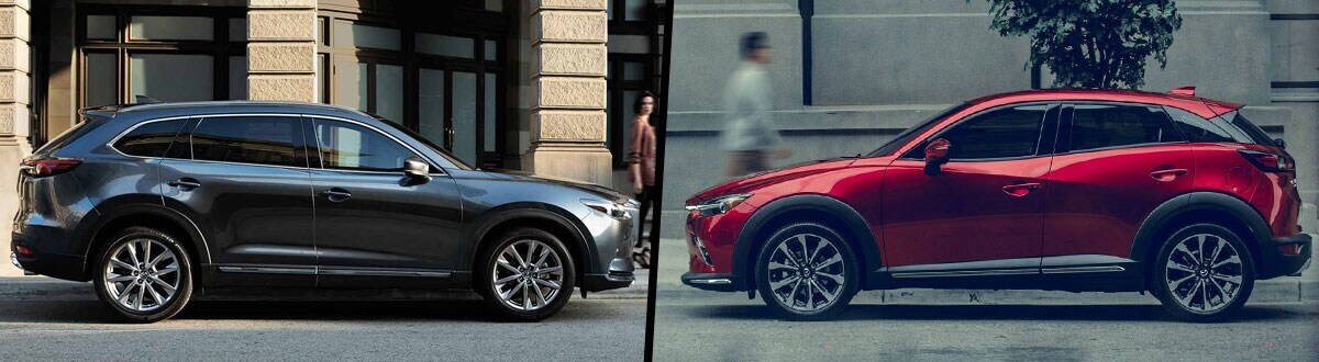 2019 Mazda CX-9 vs 2019 Mazda CX-3