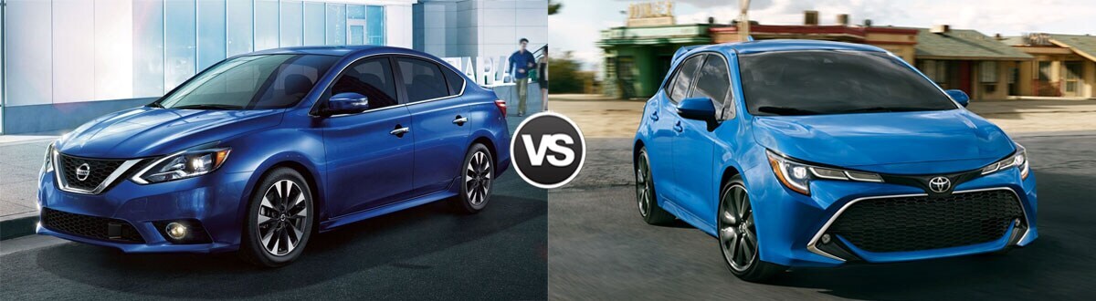 2019 Nissan Sentra vs 2018 Honda Corolla Hatchback