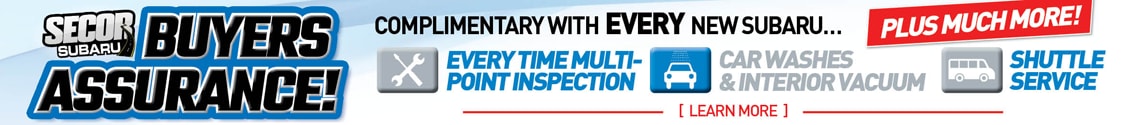 Secor Subaru Buyer Assurance Program