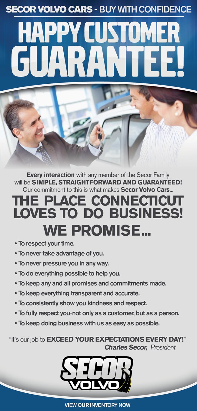 Happy Customer Guarantee
