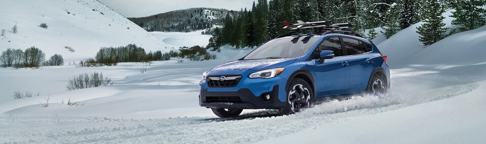 2021 Subaru Crosstrek in Snow