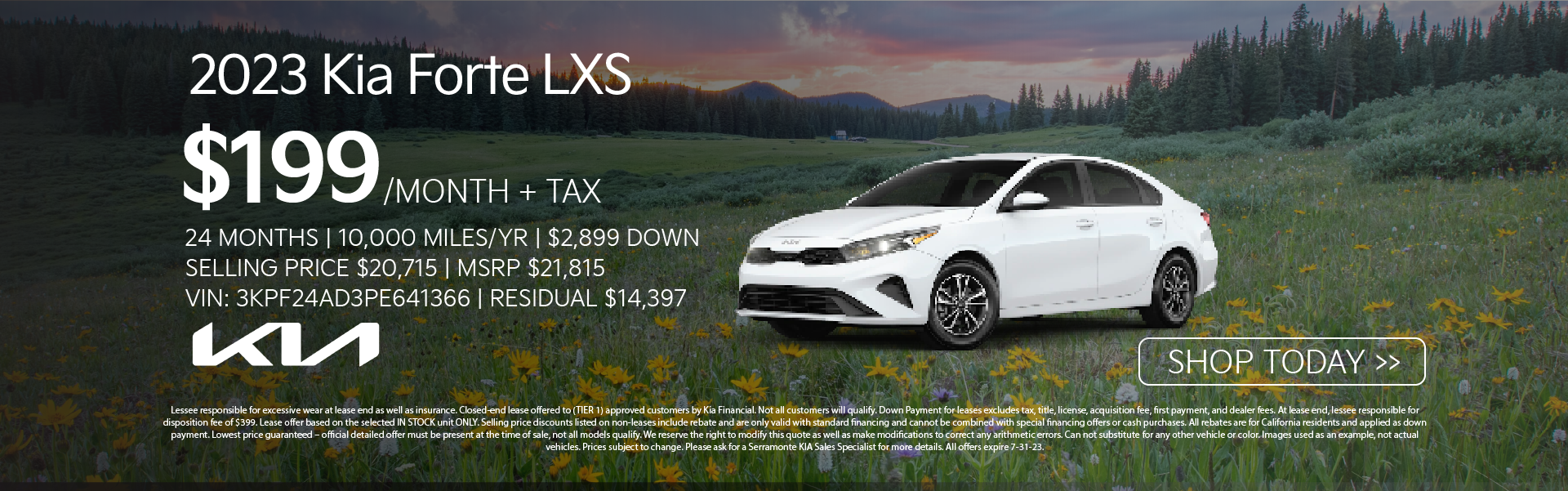 Serramonte Kia Specials Serramonte Kia