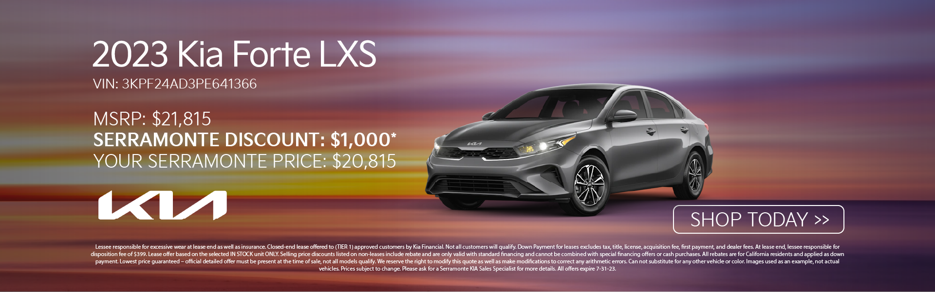 Serramonte Kia Specials Serramonte Kia