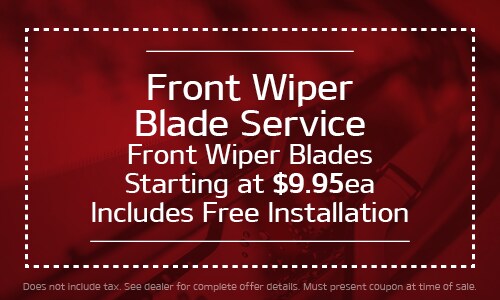 Front Wiper Blade Service