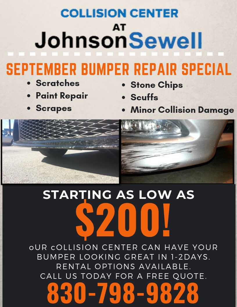 Johnson Sewell Collision SEPTEMBER BUMPER SPECIAL.png
